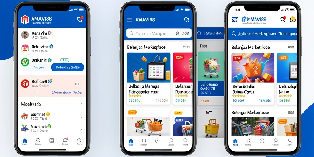 Tampilan antarmuka AMAVI88 yang modern dan sederhana.