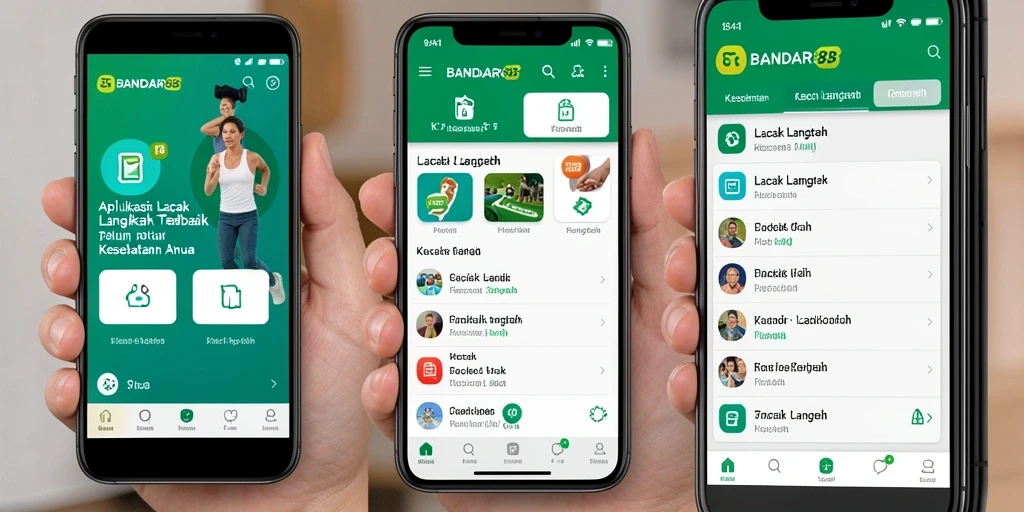 Tampilan antarmuka utama BANDAR88 yang memberikan informasi langkah.