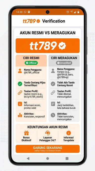 Kanal Resmi tt789 untuk Pengguna Android Indonesia